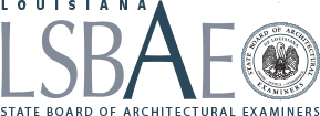 Louisiana State Board of Architectural Examiners Louisiana State Board of Architectural Examiners logo
