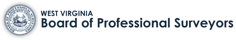 West Virginia Board of Professional Surveyors West Virginia Board of Professional Surveyors logo